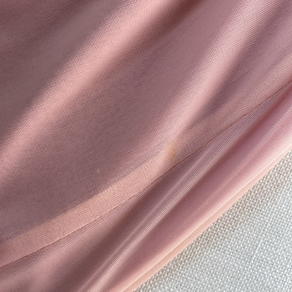 DAVID’S Bridal Petite Maxi Empire Waist Dress with Pearl Necklace - Size 3 - Picture 13 of 13